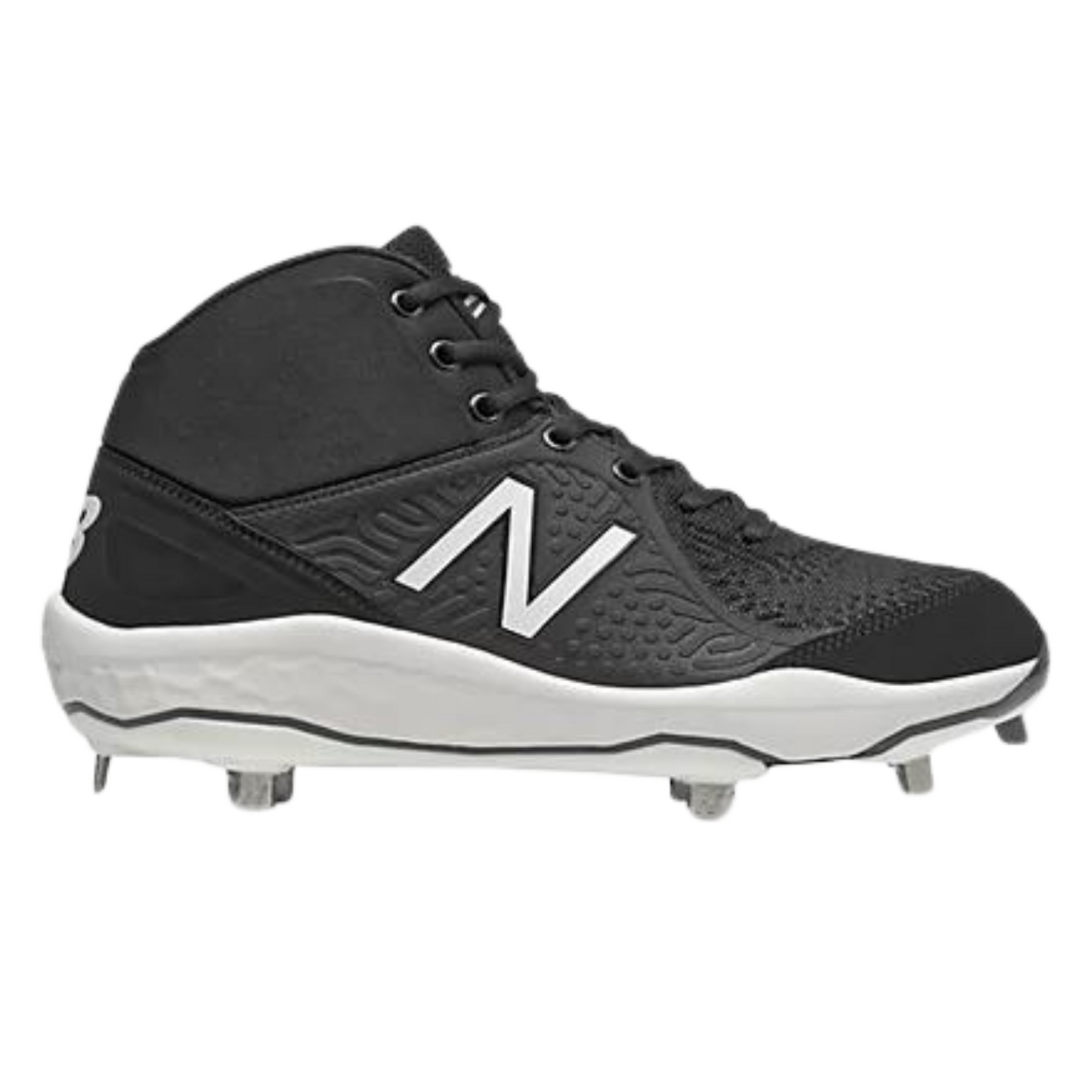 NB Mid Metal Cleats Black M3000BK5