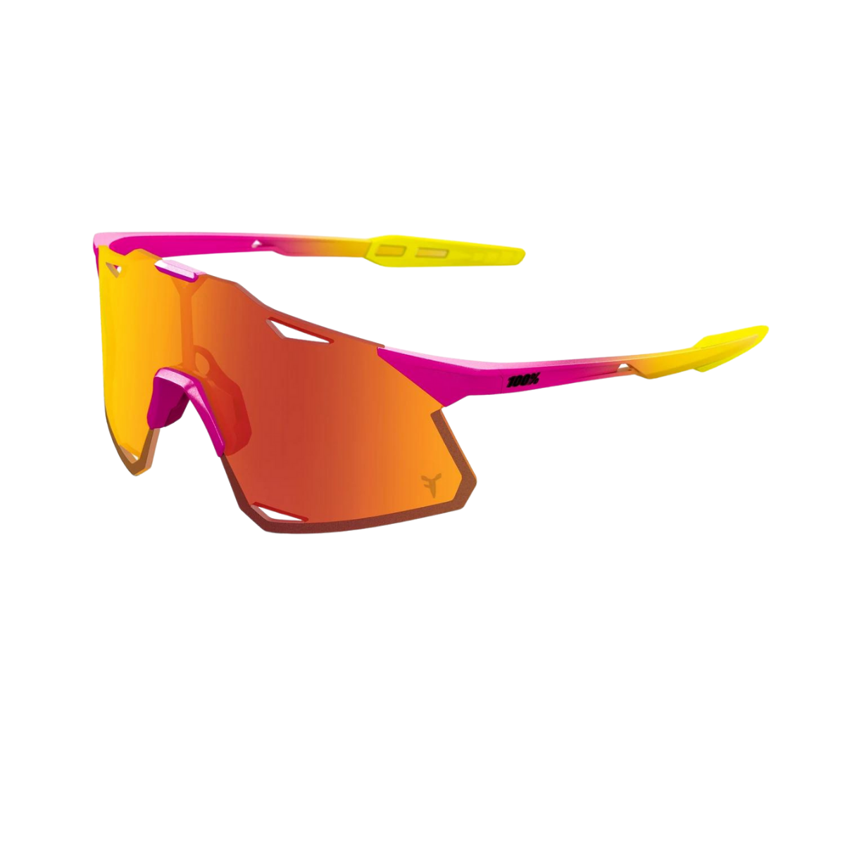 100% HYPERCRAFT - Fernando Tatis JR LE Pink / Yellow HiPER® Red Multilayer Mirror Lens