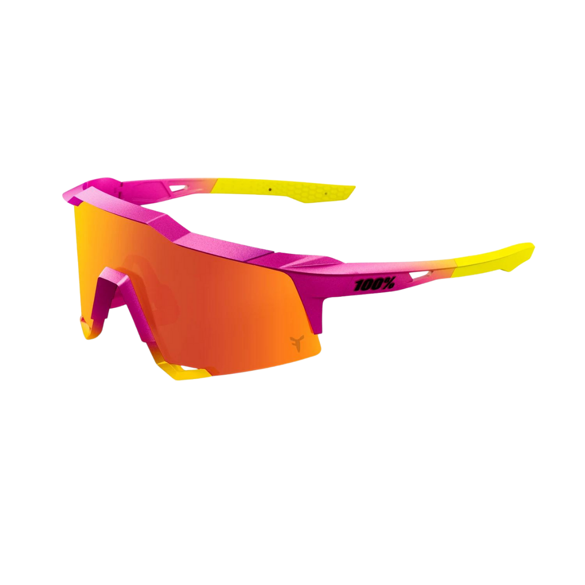 100% SPEEDCRAFT - Fernando Tatis JR LE Pink / Yellow HiPER® Red Multilayer Mirror Lens