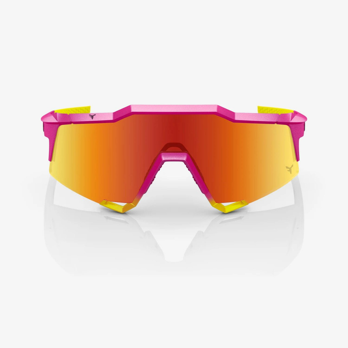 100% SPEEDCRAFT - Fernando Tatis JR LE Pink / Yellow HiPER® Red Multilayer Mirror Lens