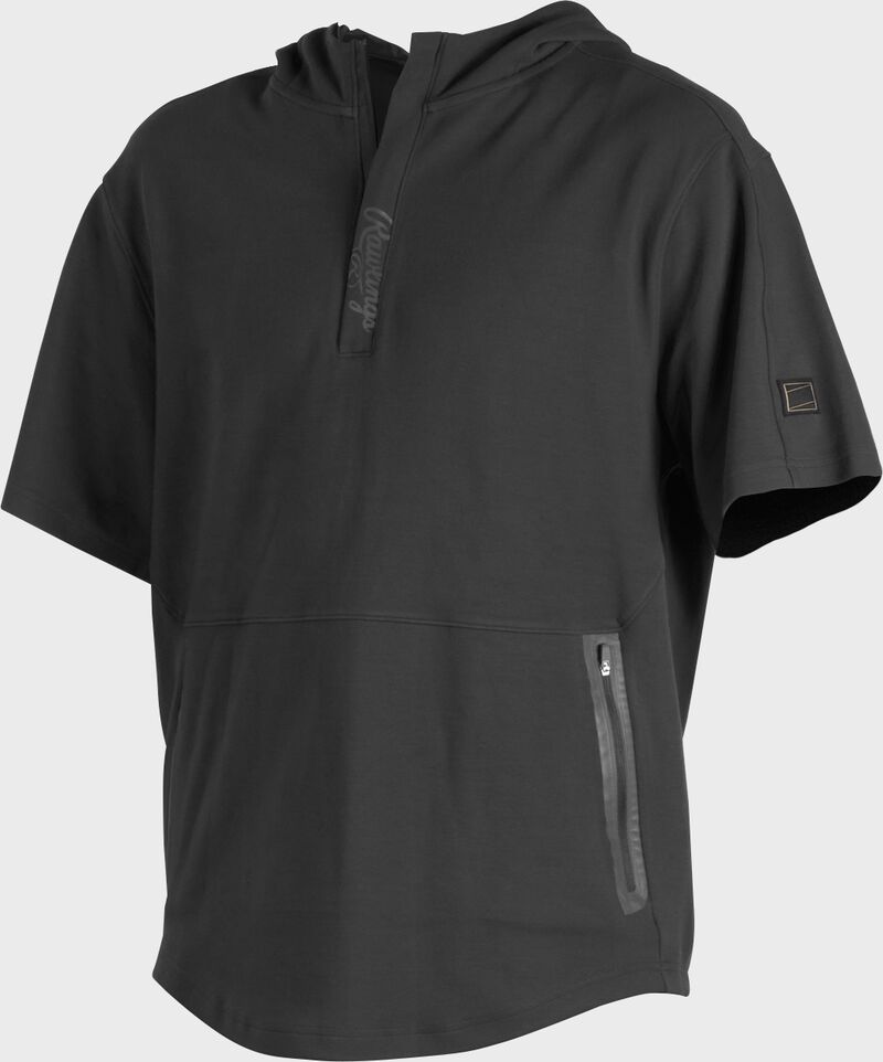 Rawlings Adult Gold Collection 1/4 Zip Short Sleeve Hoodie GCJJ