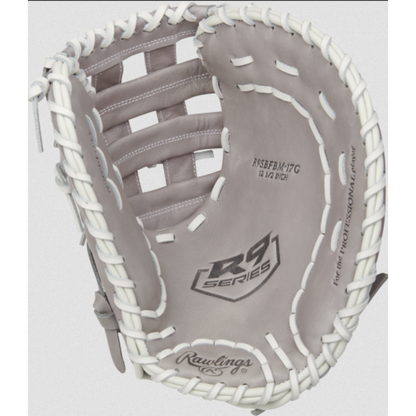 Rawlings R9 Softball First Base 12.5"R9SBFBM-17G - Baseball 360