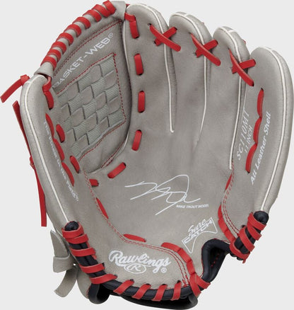 Rawlings Sure Catch 11" Youth, Neo Flex/Basket Web Mike Trout Sig SC110MT Right-Hand Throw